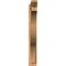 Ekena Millwork Funston Slat Smooth Outlooker, Western Red Cedar, 5 1/2"W x 36"D x 42"H OUT06X36X42FST06SWR - alternate 4